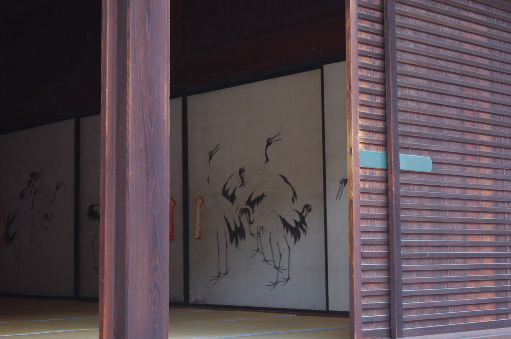京都御所で