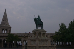聖イシュトヴァーンの像