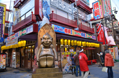 コテコテな大阪の街角