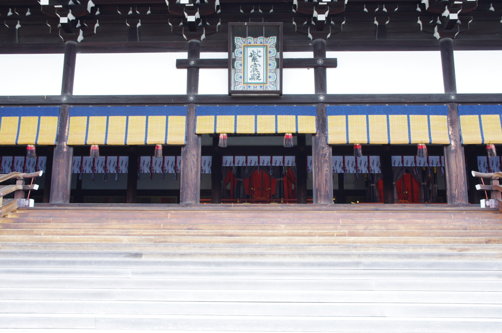 京都御所で 3