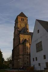 ペンタケムニッツホテル近くにあった教会