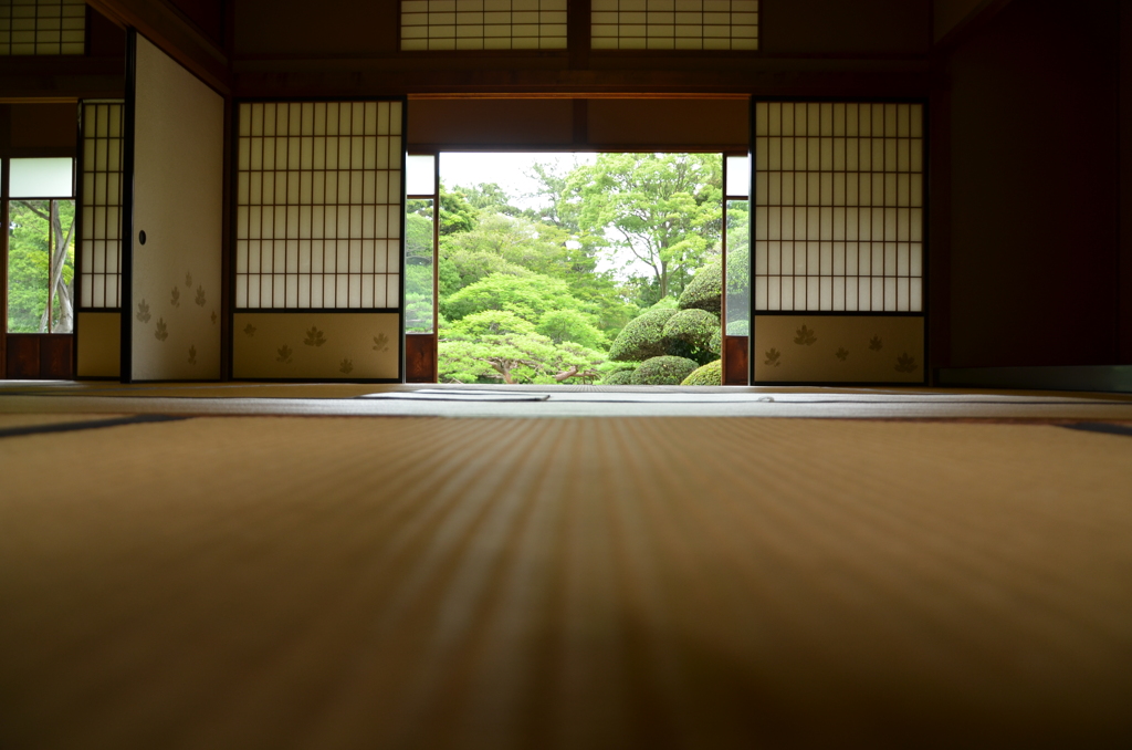 シンメトリーな光景