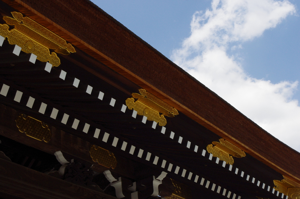 京都御所で 1