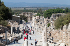 トルコ旅行　エフェソス遺跡