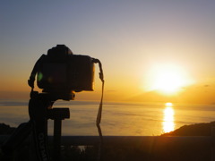 夕日撮影会