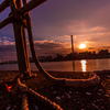 夕景と夏