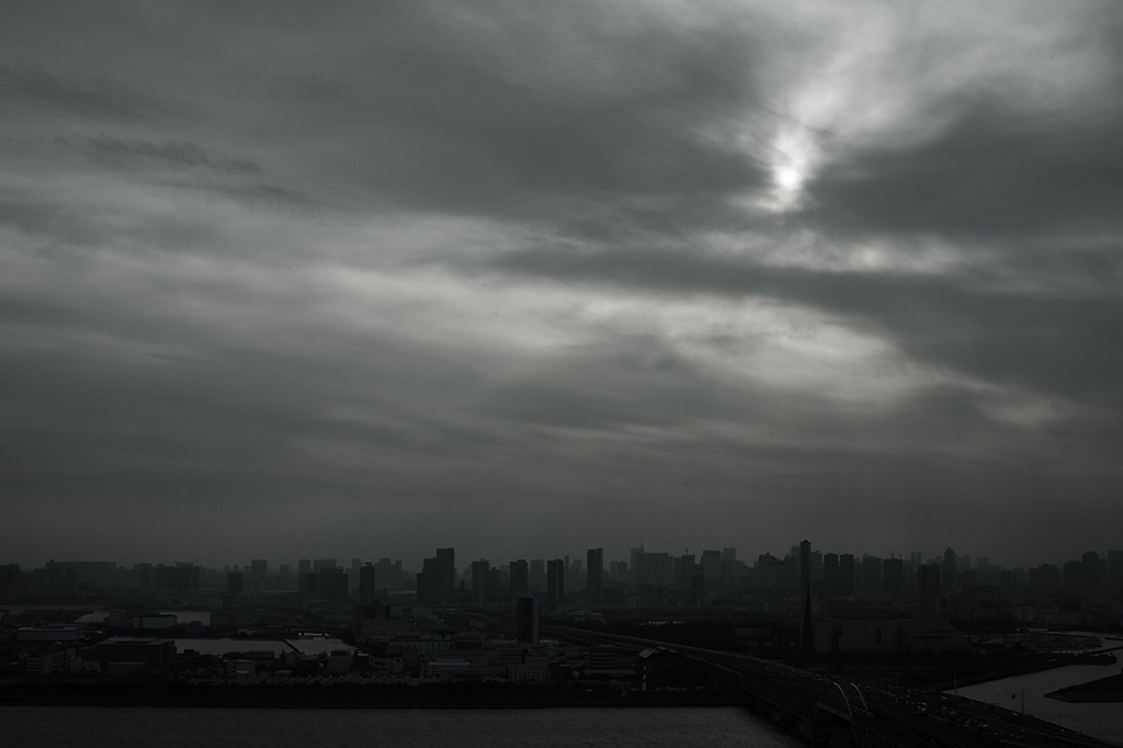 街の景色と