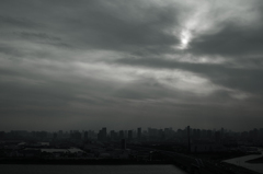 街の景色と
