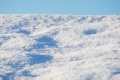 雪の砂漠
