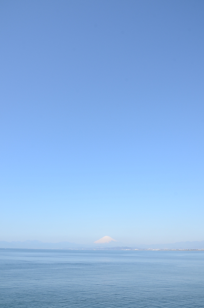 青空富士海