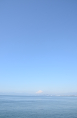青空富士海