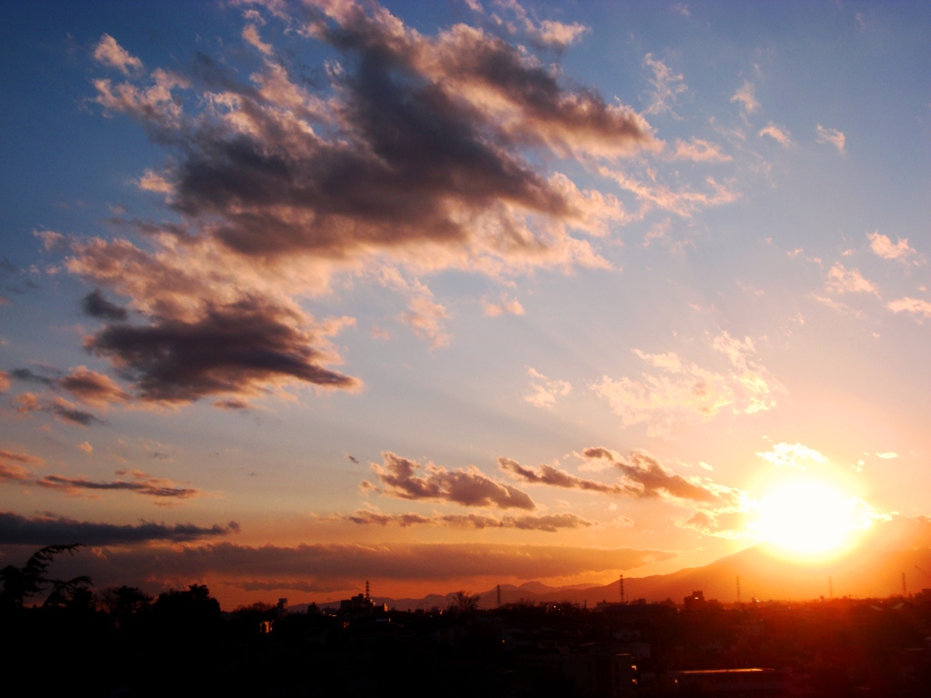 夕日　4