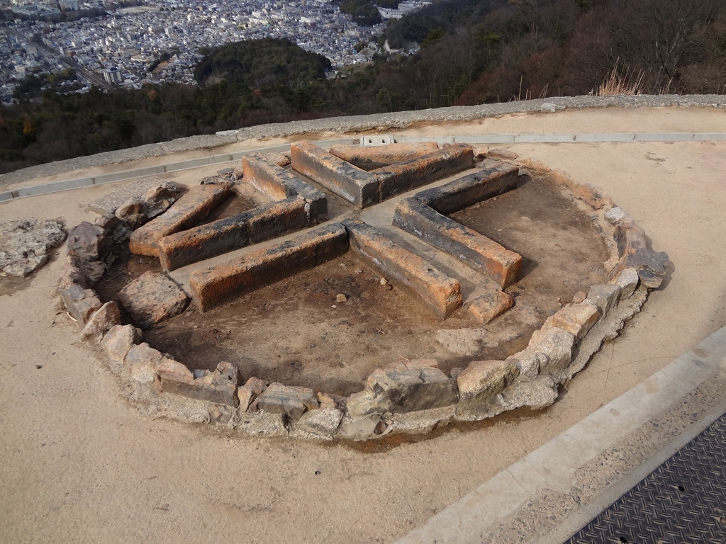 大文字山にて