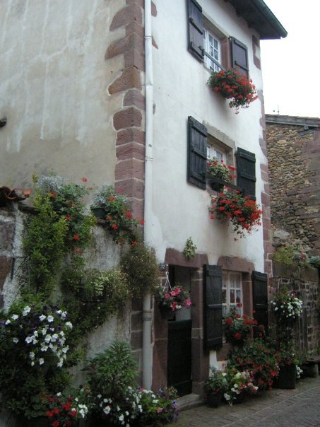 Saint-Jean-Pied-de-Port の街並み