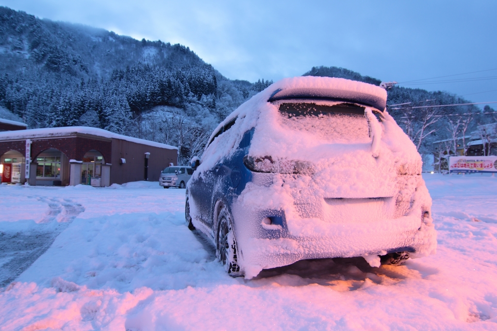 -12℃の朝