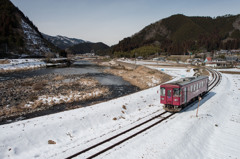 春近い長良川鉄道