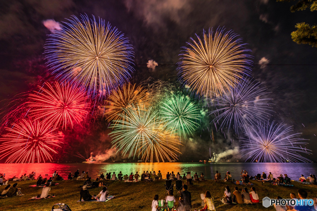 彦根花火大会 By センベイ Id 写真共有サイト Photohito