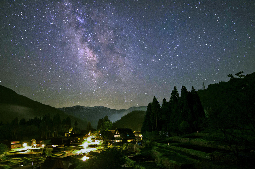 五箇山・相倉集落にて