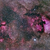 北アメリカ星雲～γ☆周辺