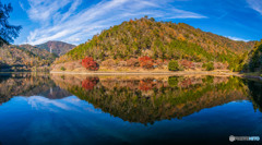 伊自良湖の紅葉