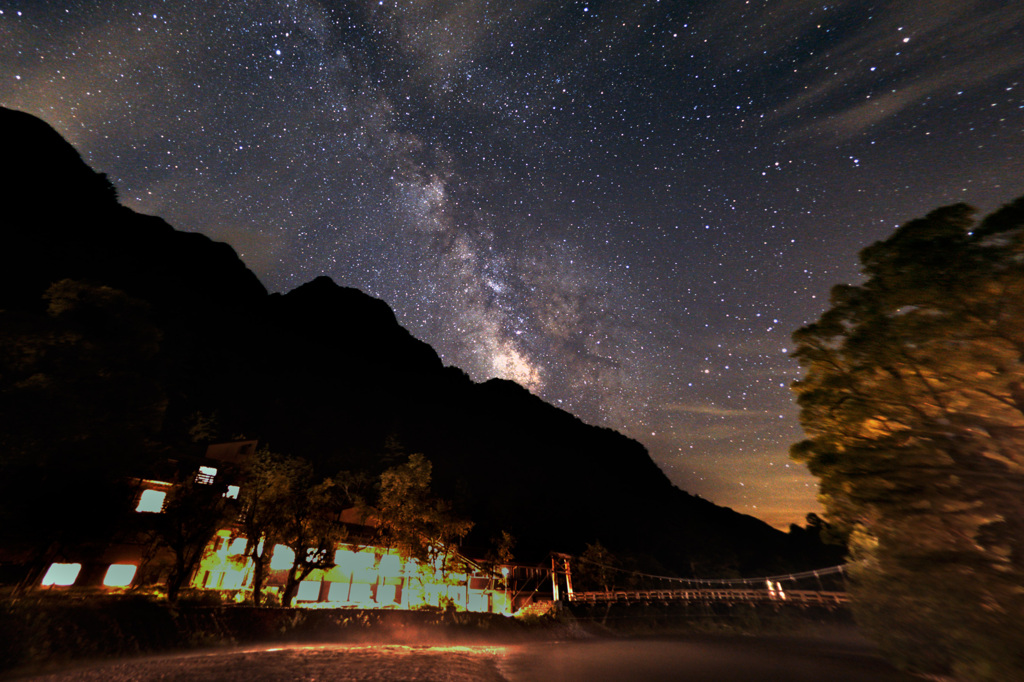 上高地の夜