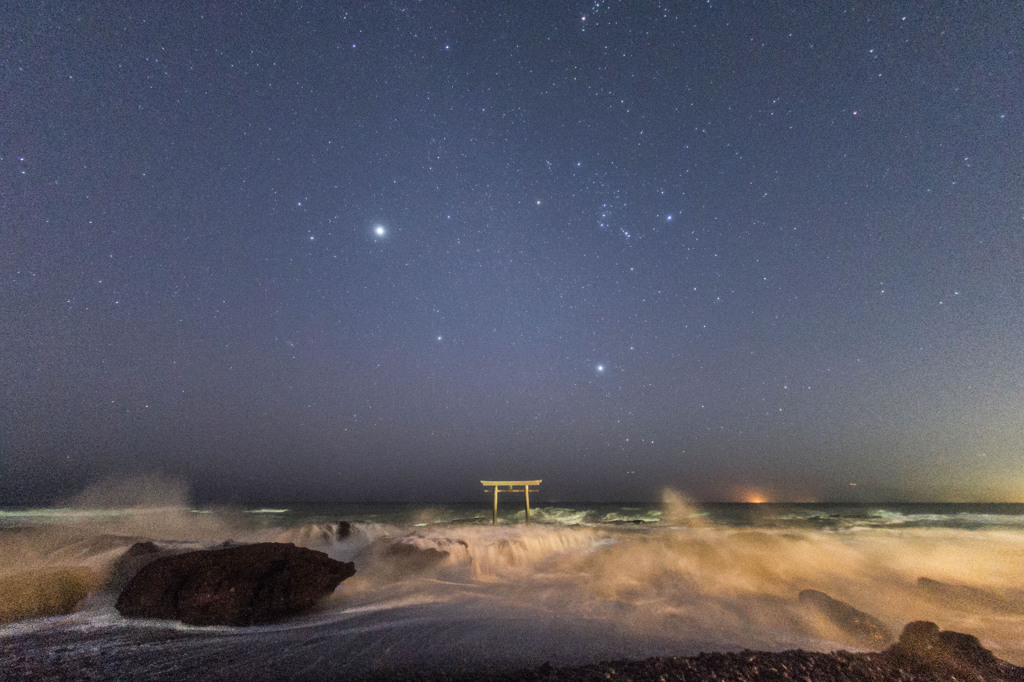 ダイナミック星景写真