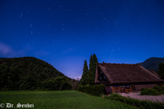 月光の白川郷