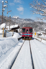 長良川鉄道長滝駅