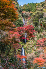 紅葉の五宝滝