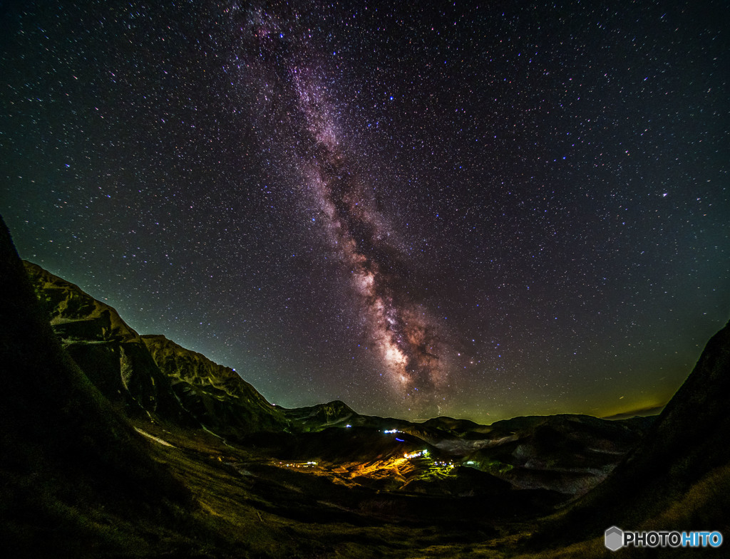 立山の夜