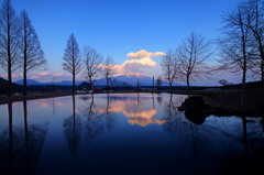 富士夕景