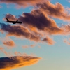 Sight of an airplane