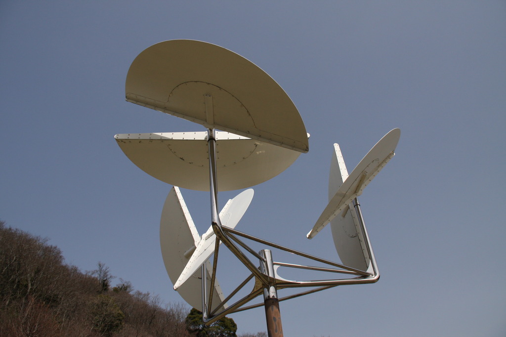 「おれ、風を受けて回るんだぜ」