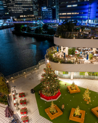 横浜ベイクォーター クリスマスフォレスト
