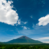 山中湖からの富士山