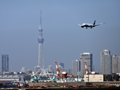 スカイツリー方面