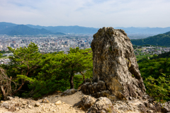 謙信物見の岩