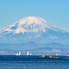 葉山から富士山