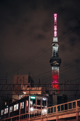 東京スカイツリー 曳舟川通り