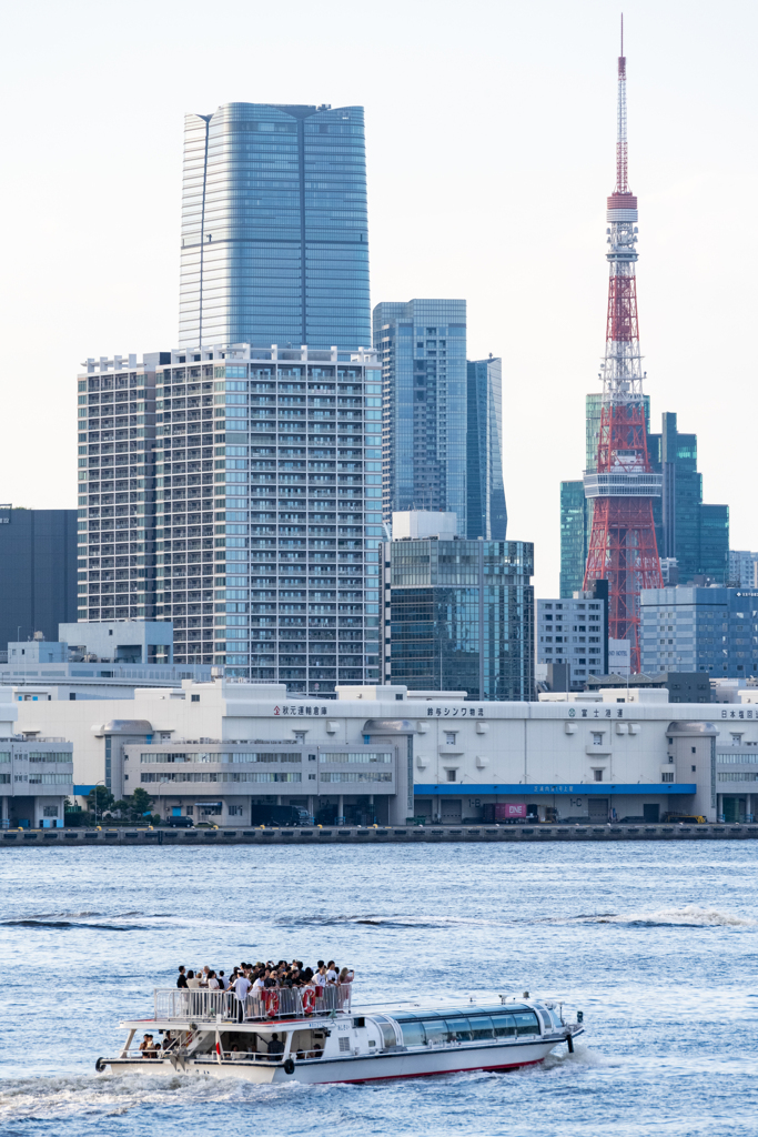 麻布台ヒルズ、東京タワー