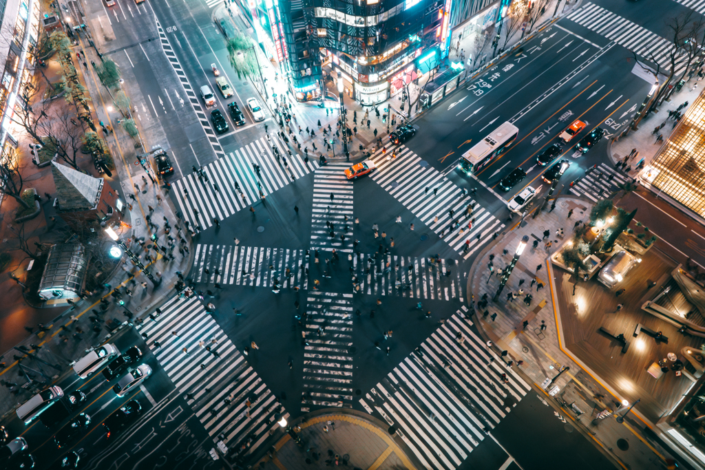 渋谷 数寄屋橋交差点