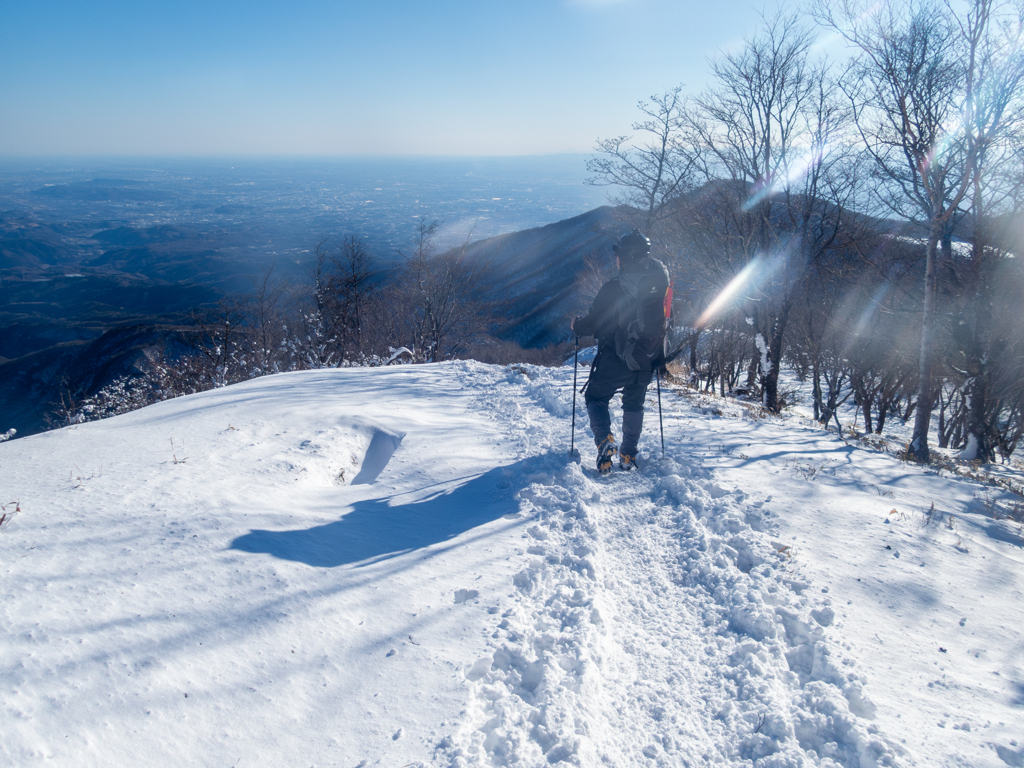 ここは雪山