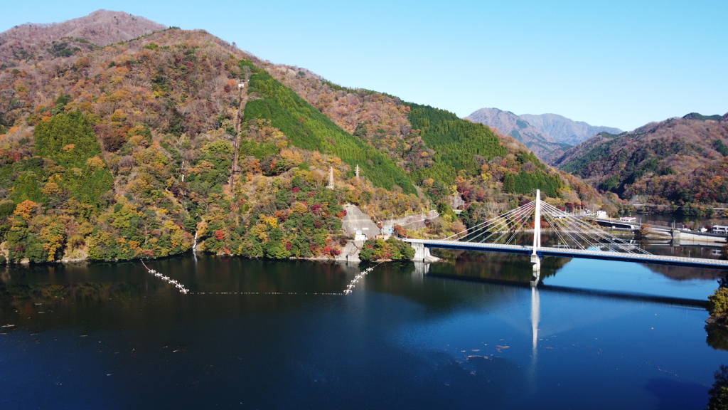丹沢湖空撮