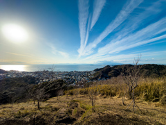 仙元山から湘南方面