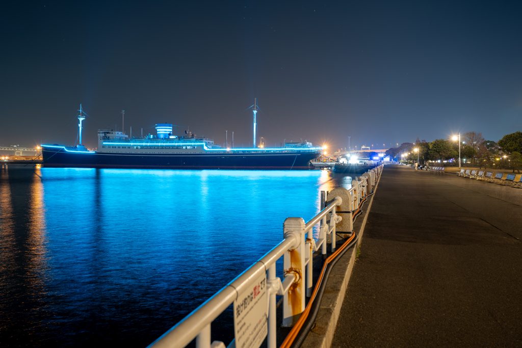 ヨルノヨ 日本郵船氷川丸