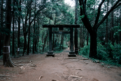 日和田山 金刀比羅神社 一の鳥居