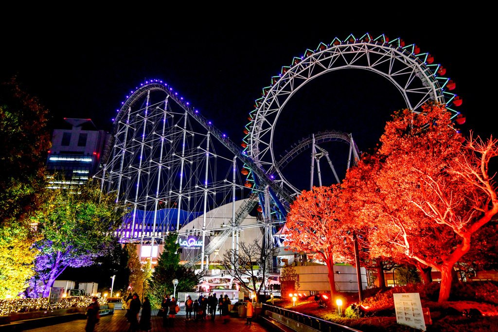 東京ドームシティ ウィンターイルミネーション