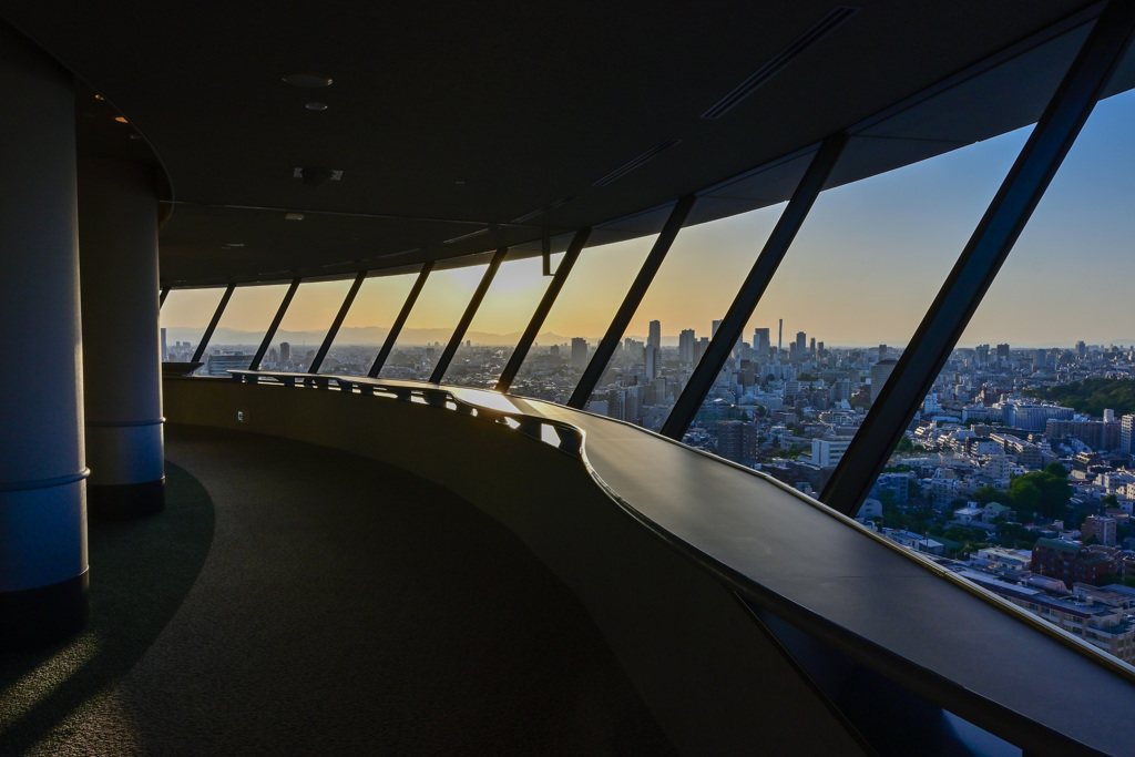 シビックセンター夕景