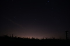 フランスの夜空。