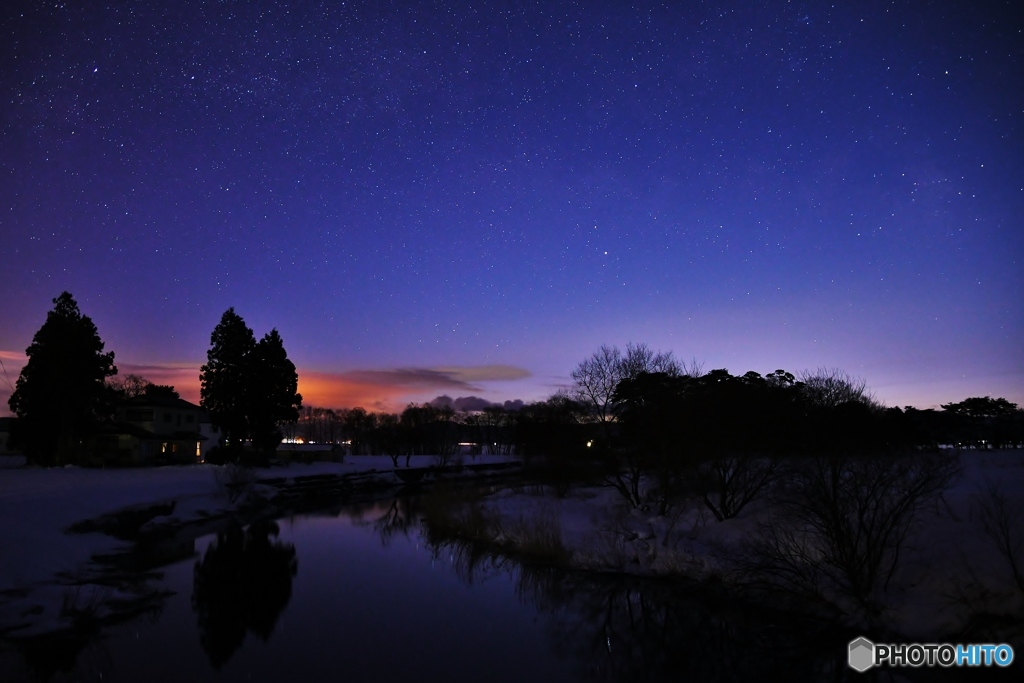 田舎の夜景 By おさる Id 写真共有サイト Photohito